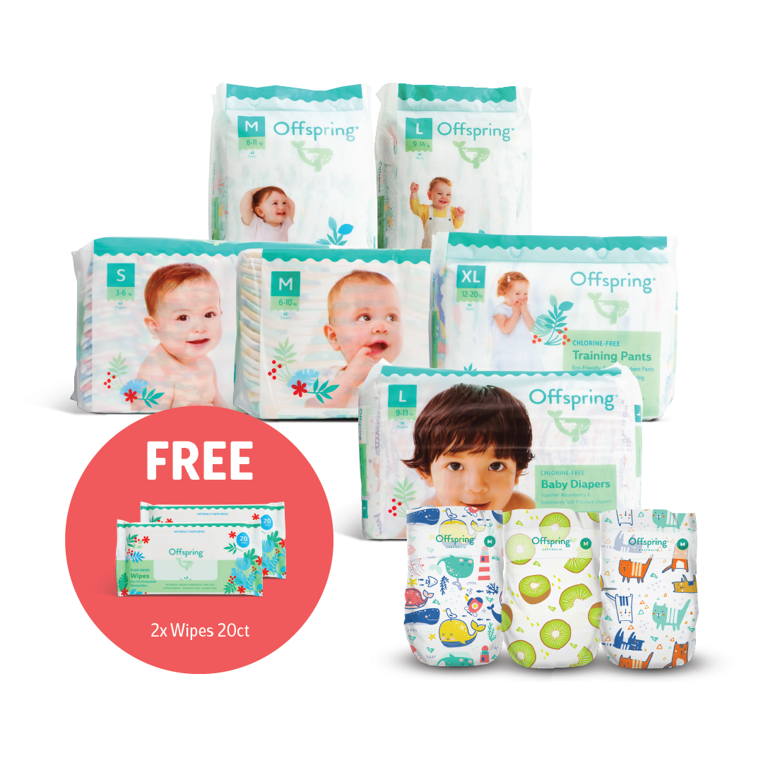 Chlorine-Free Baby Diapers